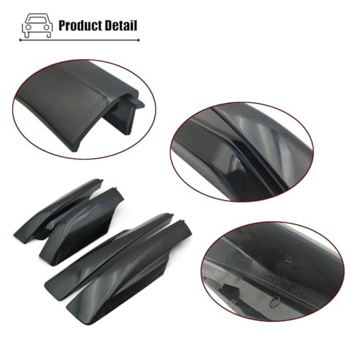 LXROAR01 4PCS Roof Rack End Cap Compatible with Toyota RAV4 2006 to 2012 Year, Roof Rack Rail Cover Shell - Image 5