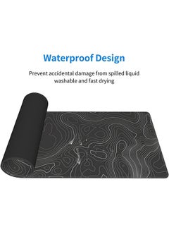 joyzzz Large Waterproof Anti-Slip Rubber Gaming Mouse Pad Suitable for Gaming, Office  - Image 4