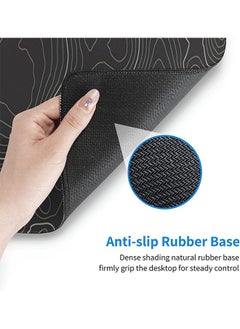 joyzzz Large Waterproof Anti-Slip Rubber Gaming Mouse Pad Suitable for Gaming, Office  - Image 5