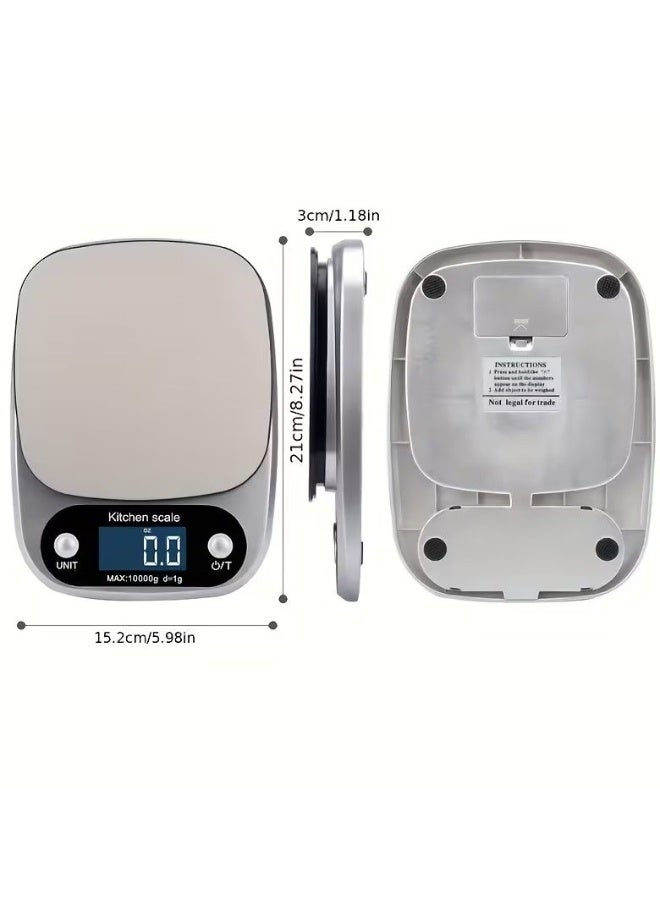 Gonice Food Scale 22lb/10kg Weight Grams, Digital Kitchen Scales and Ounces for Cooking - Image 5