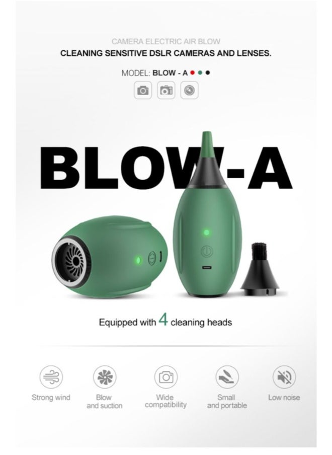 LENSGO - LENSGO Camera Electronic Air Blower Blower A (green) - Image 1