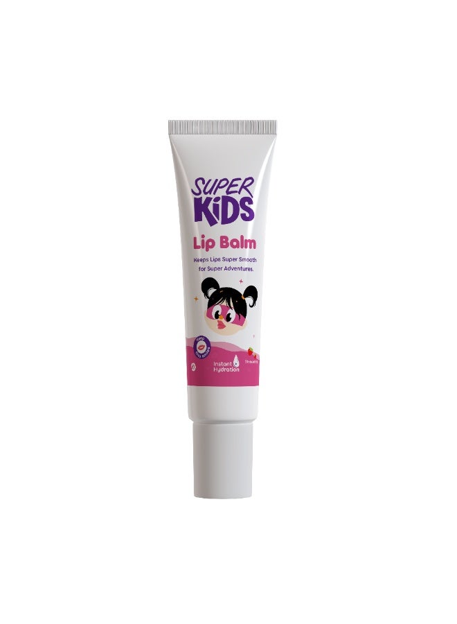 Superkids Lip Balm Strawberry 10 gm - Image 1