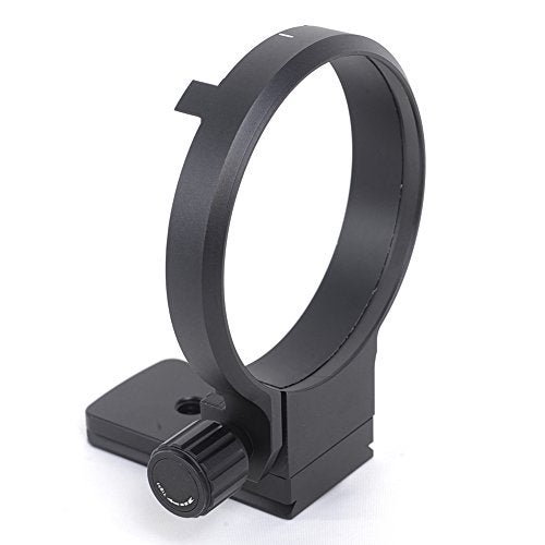 iShoot Lens Collar Support Tripod Mount Ring for Sigma 100400mm f563 DG OS HSM Contemporary Lens Bottom is ARCA Type Quick Release Plate Compatible with Tripod Ball Head of ARCASwissKirk Fit - Image 1