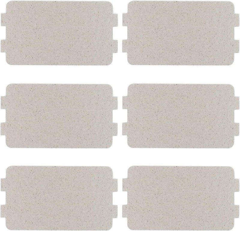 BOJACK Universal Mica Sheet Microwave Oven Parts Waveguide Cover 117×64mm (Pack of 6 Pcs) - Image 1