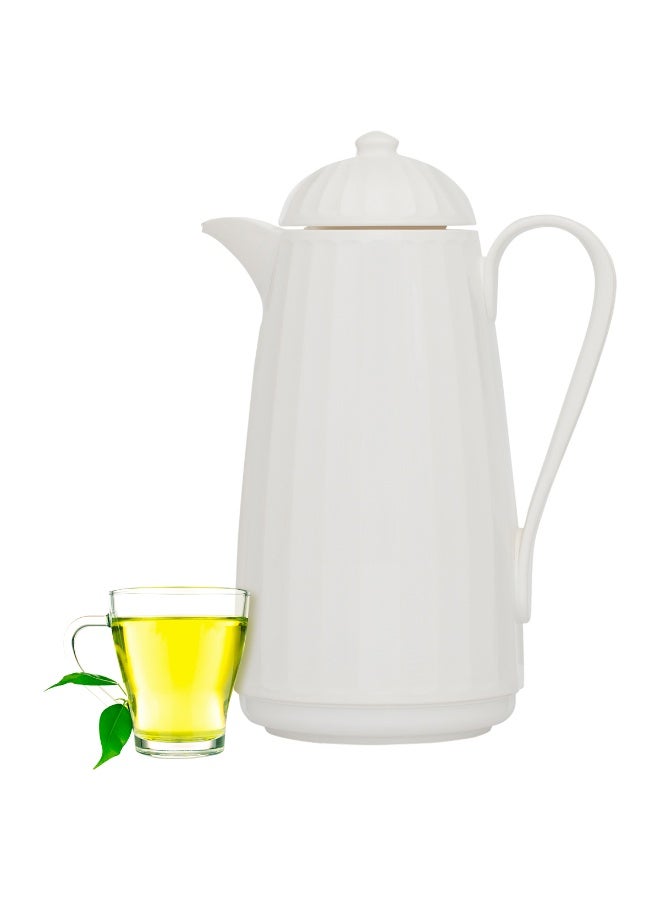 Markutec Rhine German Thermos 1 Liter White - Image 1