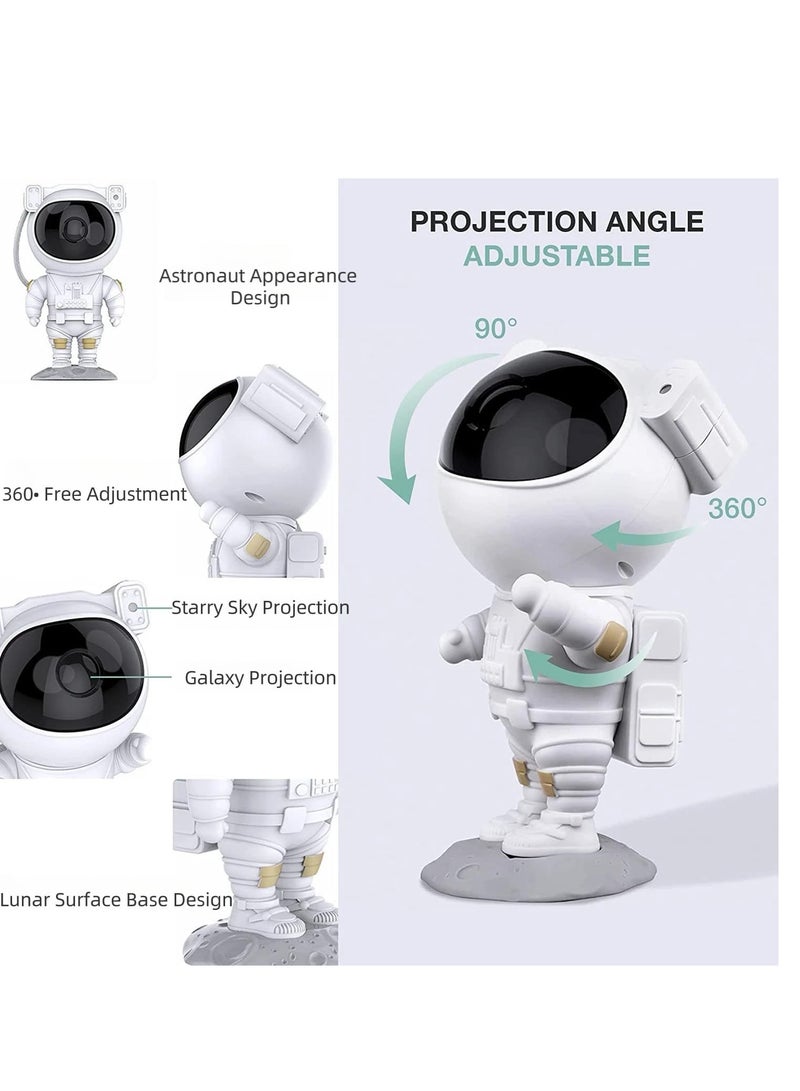 ELTRAZONE Night Lights Star Projector. Astronaut Nebula Galaxy Projector with Timer, Remote Control and 360°Adjustable Design. For Room Decoration Party - Image 5