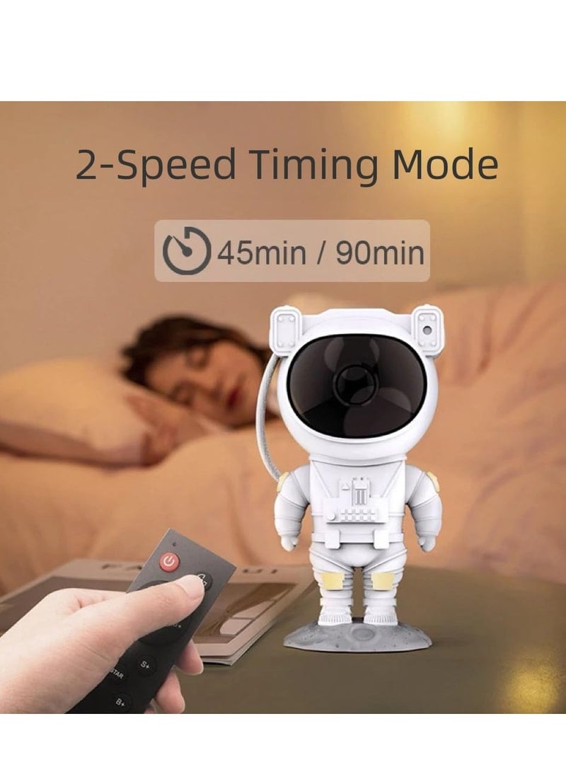 ELTRAZONE Night Lights Star Projector. Astronaut Nebula Galaxy Projector with Timer, Remote Control and 360°Adjustable Design. For Room Decoration Party - Image 4