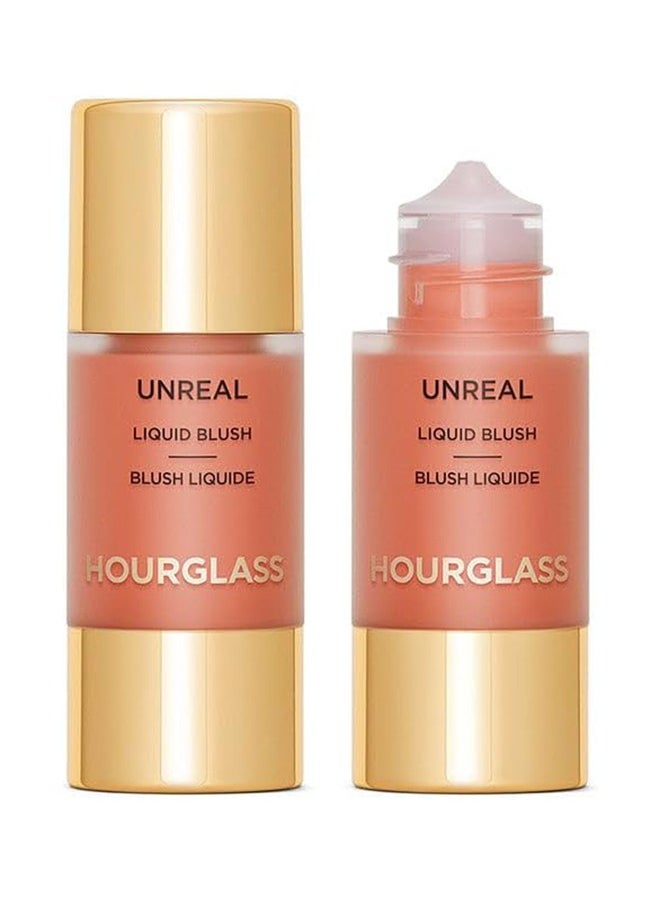Hourglass Unreal Liquid Blush 10.3ml- Long-Lasting Blush Liquid - Up To 12 Hours - Moment  - Image 1