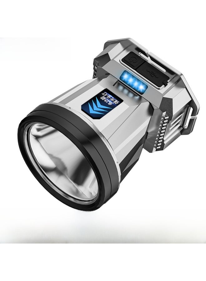 Generic High Power Led Fishing Night Light Waterproof Outdoor Headlamp Super Bright Long Range Exploration Torch Fishing Equipment-Color:T998x-1 White Light (32-wick Single Lithium Battery + Electronic Display)  - Image 2