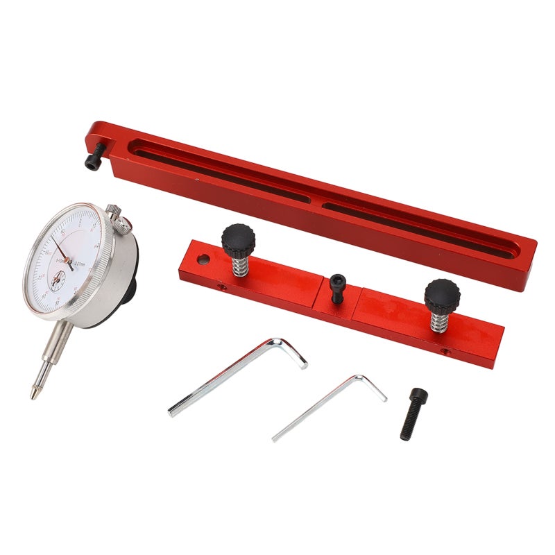 Table Saw Dial Gauge 0.001-Inch Precision Aluminum Alloy Digital Table Saw Gauge - Self-Adjusting Miter Slot Alignment Tool for Shop Machinery - Image 3