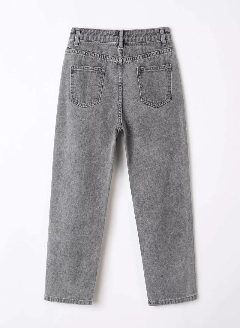 Boys Slant Pocket Ripped Jeans - Image 2