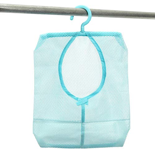 Luvina Multipurpose Clothespin Bag with Hanger,Hanging Storage Mesh Bag for Home Over The Door Pack of 2 - Image 1