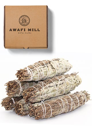AWAFI MILL White Sage with Rosemary Smudge Stick | Purifying Aromatic Blend for Refreshing Spaces - pzsku/Z672B2B9F8B87A6082F05Z/45/_/1730989008/40e65ecd-3534-4539-9cb2-5fa91c8c8a2a