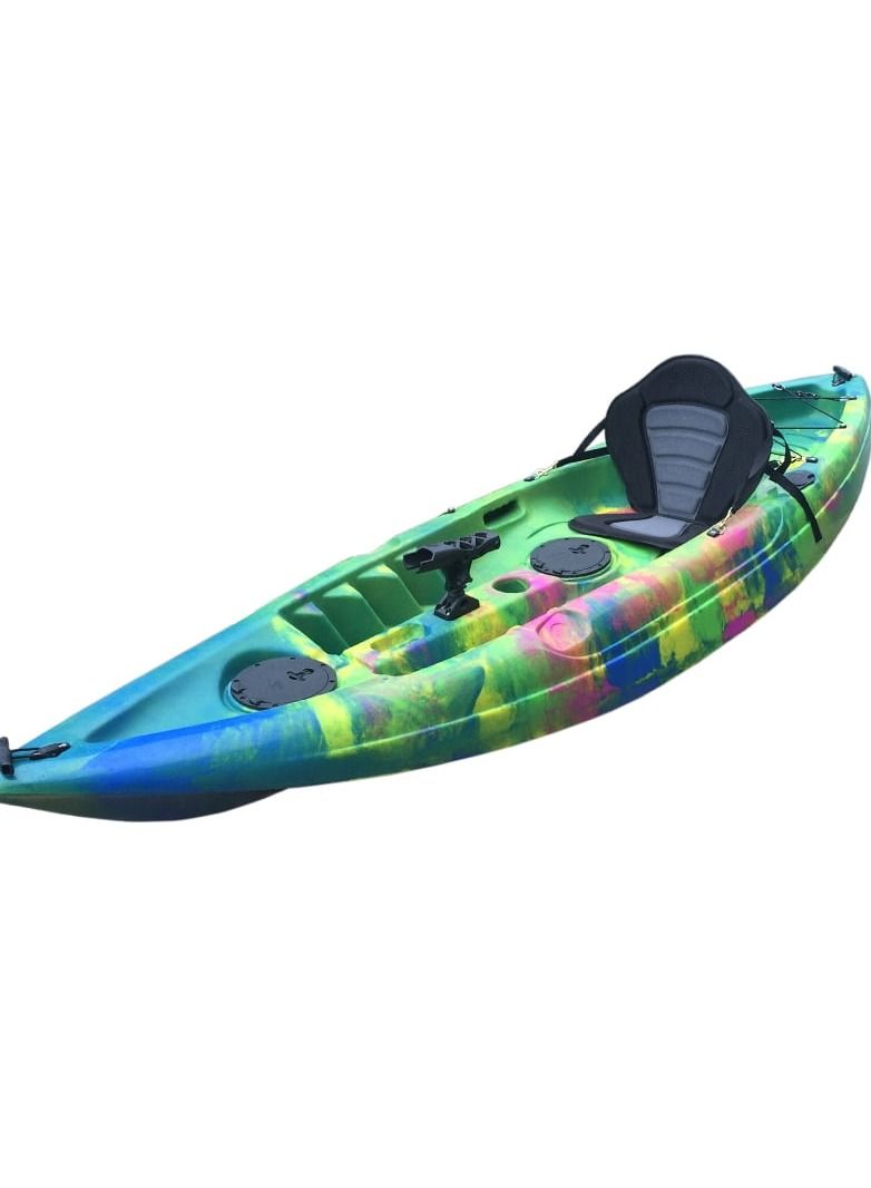 SS Water Sports Kayak 2.85 meters single Green - Image 1