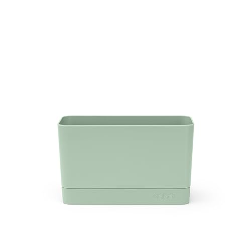 Brabantia Sink Organizer Jade Green NonSlip NonScratch Kitchen Countertop Storage Caddy for Dish Brush Soap Cloths LWH 75 x 33 x 45 - Image 3