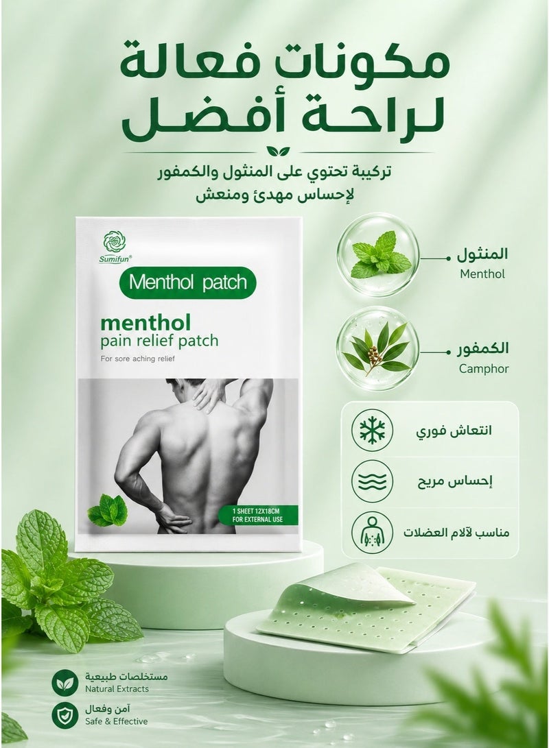 Cold back and shoulder heat patch set, shoulder and back pain relief patch used to help relieve muscle pain, joint pain patches, nerve shoulder pain, rheumatism, and back pain. Muscle strain patch, shoulder and muscle pain relief patches, heat patches for men and women, back patch, heating patch, thermal pain relief patches, back pain patches, muscle pain relief patches. - Image 5