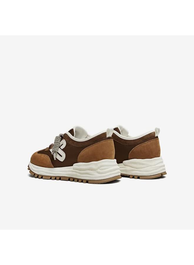 Tata  Spring Mall Edition Women's Casual Sneakers Brown/white Size 37 - Image 5