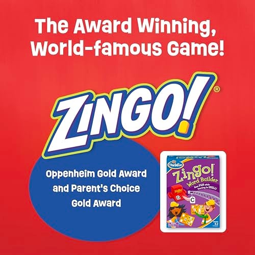 ThinkFun 7706-T Zingo Word Builder Early Reading Game - Award Winning Game for Pre-Readers and Early Readers - Image 2
