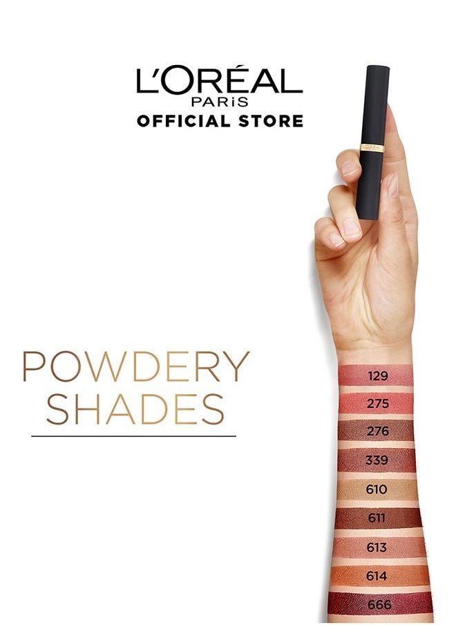 L'OREAL PARIS - Color Riche Intense Matte Lipstick, La Leather Liberated 276 - Image 1