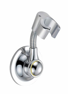 Excefore Shower Head Holder, Suction Cup Handheld Bracket Adjustable Height Shower Holder, Multi-directional Removable Wall Mounted Suction Bracket for Home Bathroom Accessories  - Image 1
