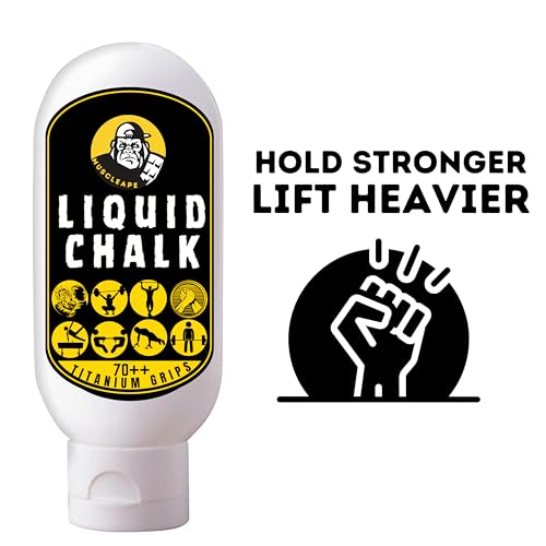 Muscleape Liquid Chalk Thick Cream for Stronger Titanium Strenght Dry Grip. Sweat Free Hands for Weightlifting, Gym, Calisthenics, Gymnastics, Crossfit, Bodybuilding. Grip Hard Lift Heavier. - Image 2