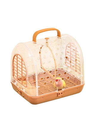 Portable Bird Cage Bird Carrier Bag Bird Travel Cage Walk Birds Portable Takeout Cages Bird Travel Carrier Breathable Lightweight Parrot Bird Cage - view 2