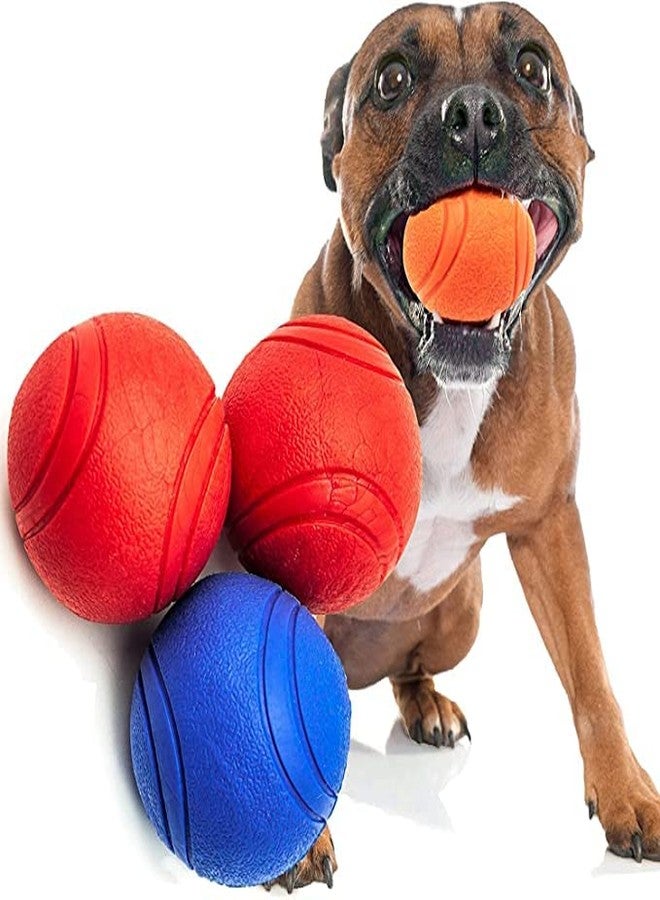 Pups&Pets Dogs' Strong Natural High Bouncing Rubber Ball Toys for Dogs and Cats - Image 4