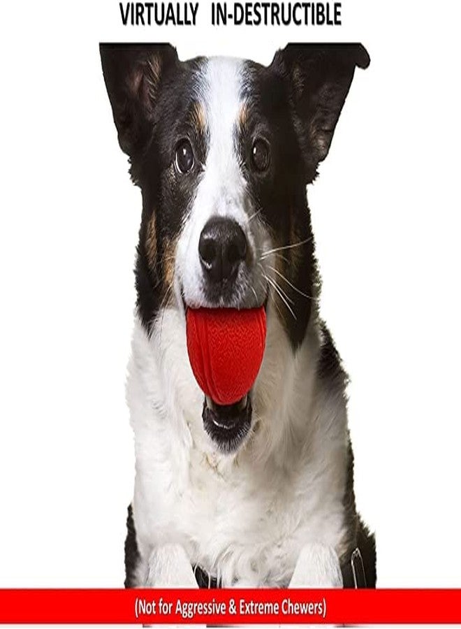 Pups&Pets Dogs' Strong Natural High Bouncing Rubber Ball Toys for Dogs and Cats - Image 3