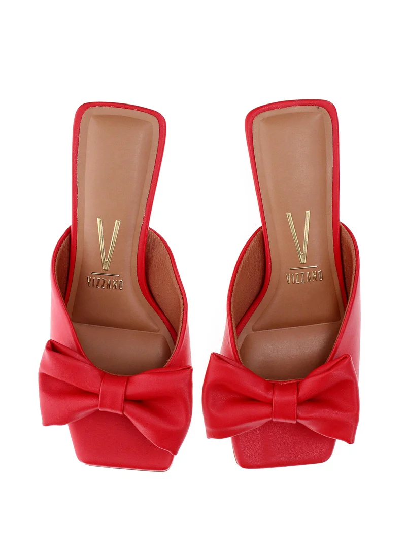 Vizzano Red Heels Sandal for Women – Stylish Ladies Heel Sandals & Sling Back Heels for Girls for Women | Best Price UAE