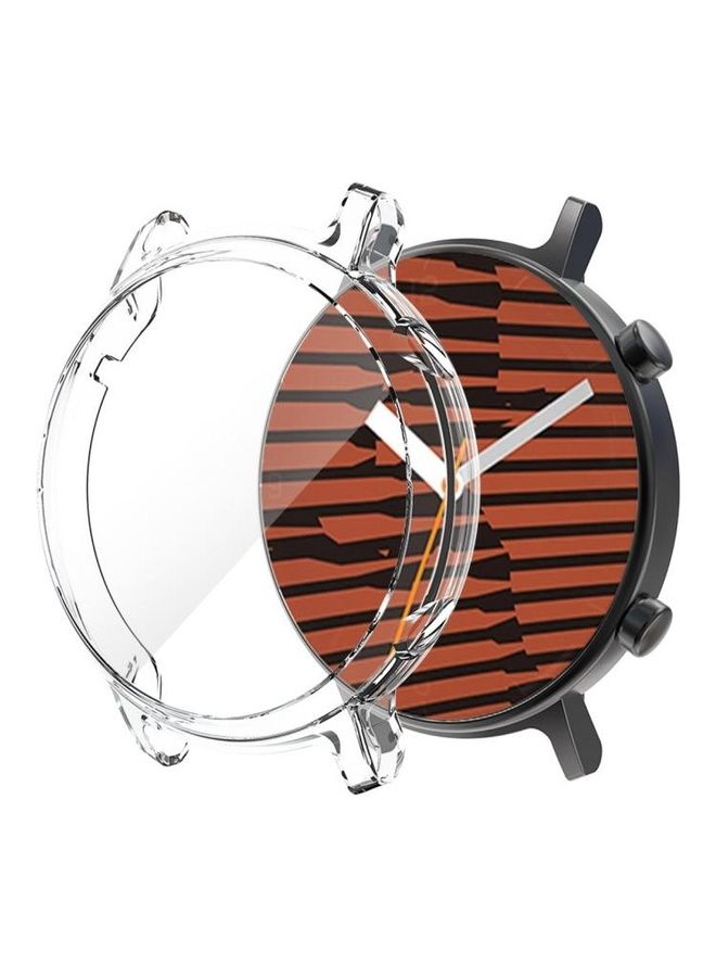 NIBEMINENT Plating TPU All-Inclusive Protective Shell For Huawei GT2 42mm Clear - Image 1