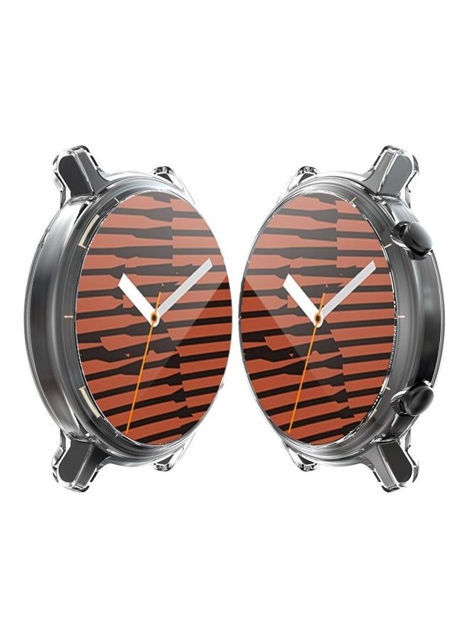 NIBEMINENT Plating TPU All-Inclusive Protective Shell For Huawei GT2 42mm Clear - Image 3