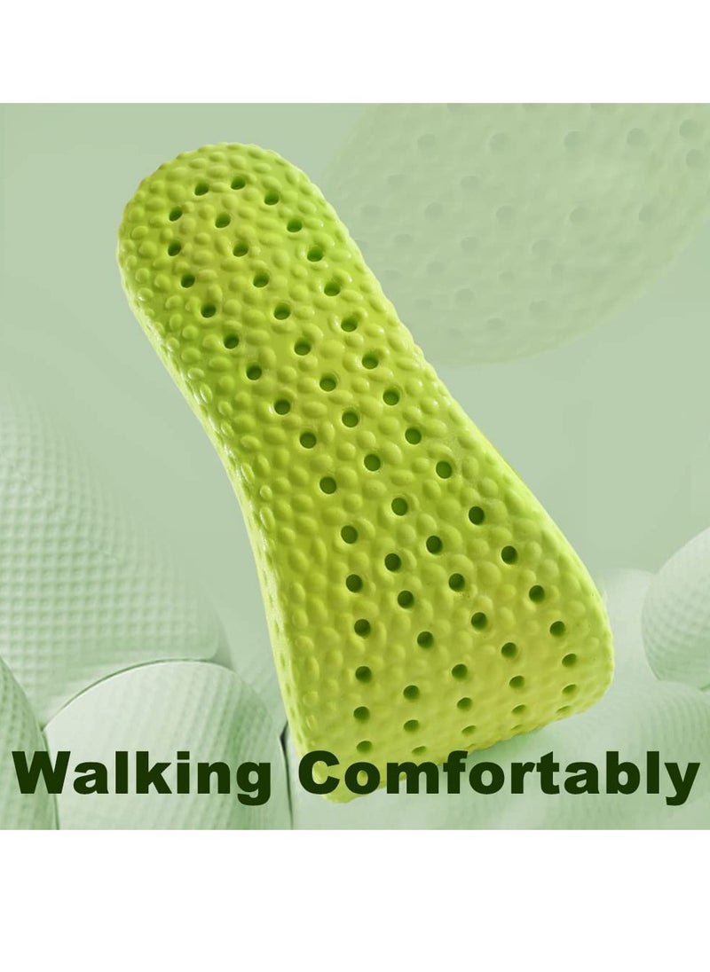Generic - 5 Pairs of Memory Foam Shoe Insoles for Men and Women, Offering Exceptional Shock Absorption and Cushioning for Foot Comfort, Ideal Replacement Inserts (UK Size 7-9) - Image 1