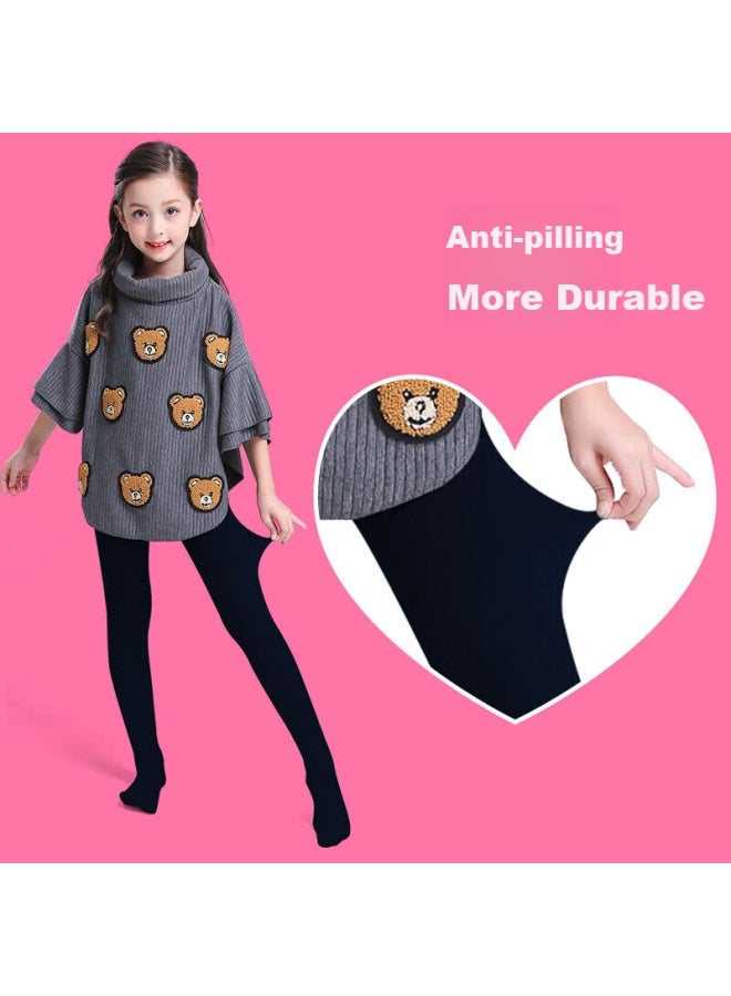 Barbie Children's Tights Spring And Autumn Medium Thick Girls Leggings White Dance Socks Student Long Tube Socks Beige - Image 3