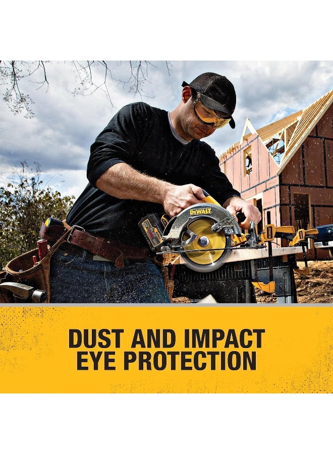 DEWALT Concealer Safety Goggles, Dpg82-11C, Clear - Image 3