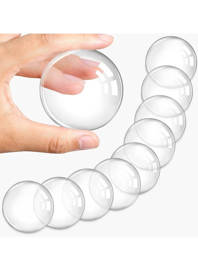 10 PCS  Door Handle Bumper, Door Stopper Wall Protector,Silicone Wall Protector, Door Knob Guard for Protecting Wall, Doorknobs, Refrigerator Door, Cabinets(White) - Image 1