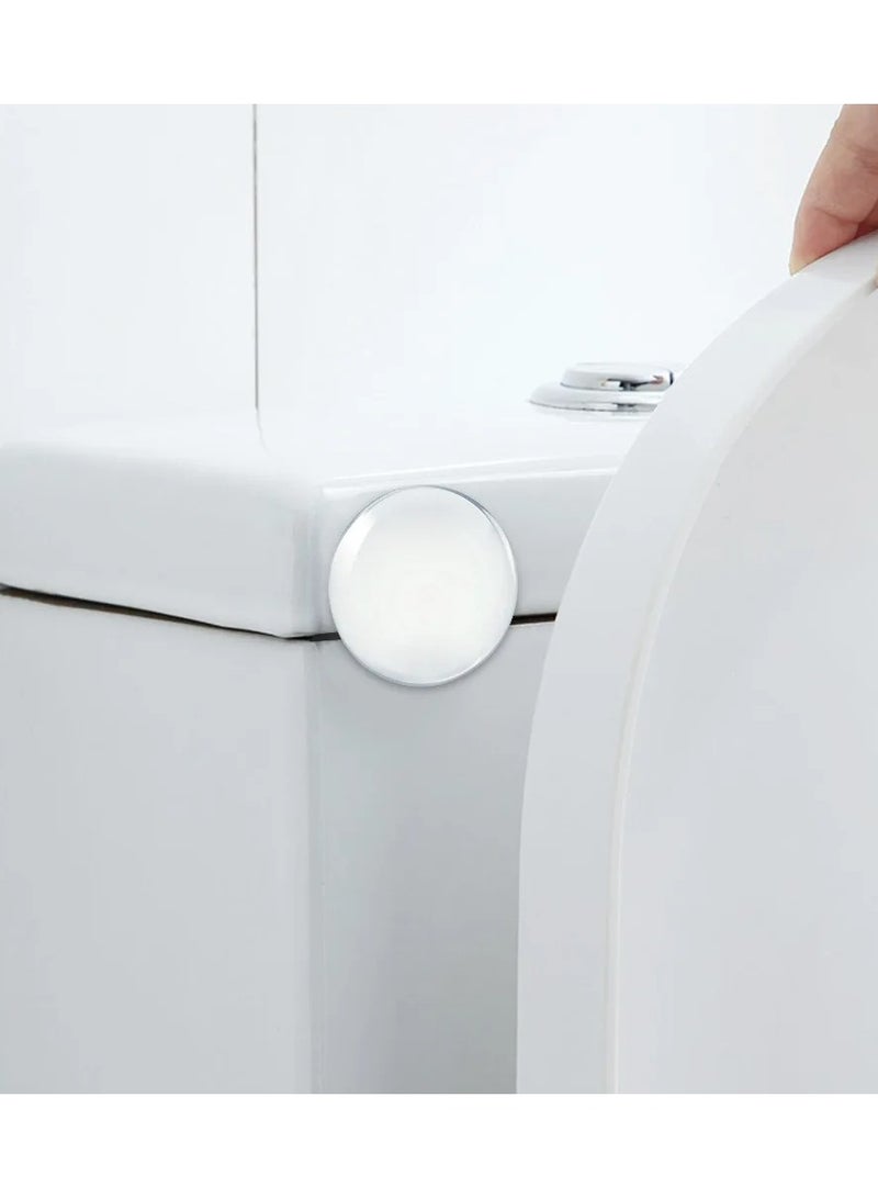 10 PCS  Door Handle Bumper, Door Stopper Wall Protector,Silicone Wall Protector, Door Knob Guard for Protecting Wall, Doorknobs, Refrigerator Door, Cabinets(White) - Image 5