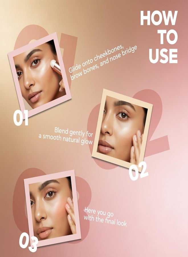 Maliao Insta-Glow Highlighting Stick - Illuminate Your Radiance Instantly (01) 8g - Image 5