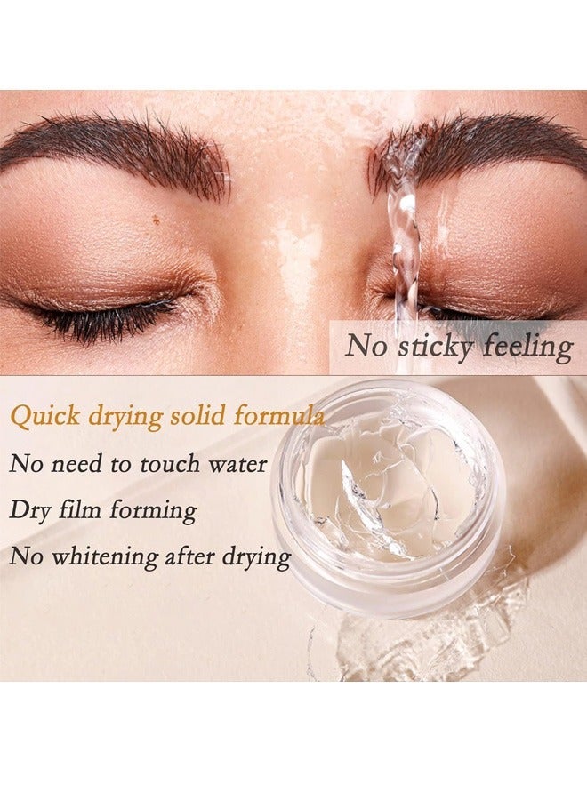 DEROL 1 Pcs Eyebrow Soap Kit, Eyebrow Styling Soap Gel Brows Shaping Cream Waterproof Long Lasting Eyebrows Styling Wax Eyebrow Gel for Natural Brows Shaping Defining - Image 4