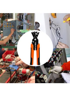 JIAVAXA Wire Stripper Multifunctional Cable Stripper Wire Cutter Wire Crimper Professional Automatic Wire Stripping Pliers Tool for Wire StrippingCuttingCrimpingWinding Wrench Tool  - Image 2
