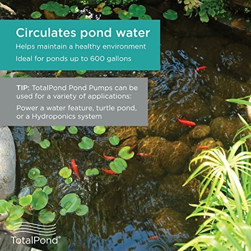 TotalPond 330 GPH Pond Pump, 3/4in. tubing - Image 2