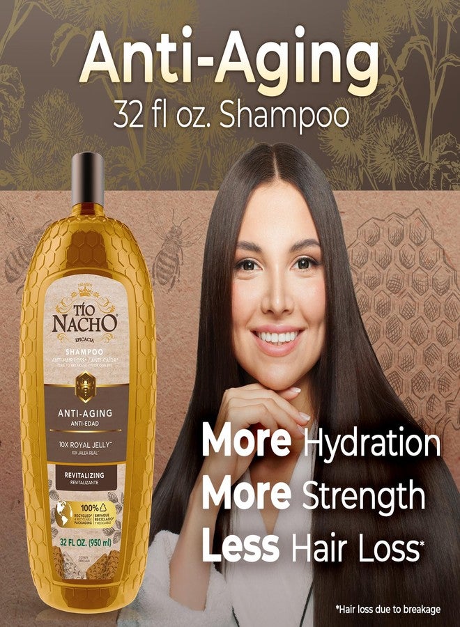 Tio Nacho Anti-Aging,Revitalizing Shampoo with Royal Jelly - Age-Defying Shampoo for Aging Hair, Defy Damage and Revitalize with Natural Ingredients for Stronger, Healthier Hair, 32 fl oz - Image 2
