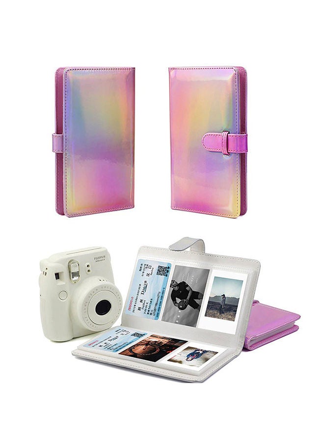 أو أوزون 96 جيوب بحجم البطاقة جيوب Fujiflims ألبوم صور صغير لكاميرا Fujifilm Instax Mini 11 9 7s 8 8+ 25 26 50s 70 90 كاميرا فورية - وردي  - Image 3