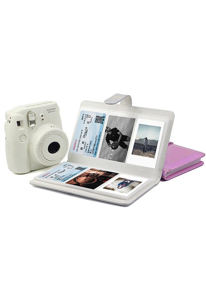 أو أوزون 96 جيوب بحجم البطاقة جيوب Fujiflims ألبوم صور صغير لكاميرا Fujifilm Instax Mini 11 9 7s 8 8+ 25 26 50s 70 90 كاميرا فورية - وردي  - Image 5