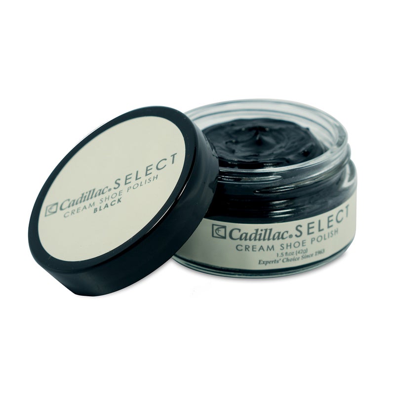 Cadillac Select Premium Cream Shoe Polish - Black - Image 1