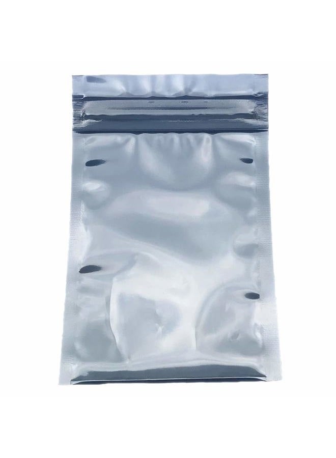 Daarcin 100pcs 3.15X4.72in/8X12cm Anti Static BagsESD Bags Resealable for HDD with 100pcs Labels Antistatic Bags for Hand Drive or Varieties of Electronic Device - Image 1