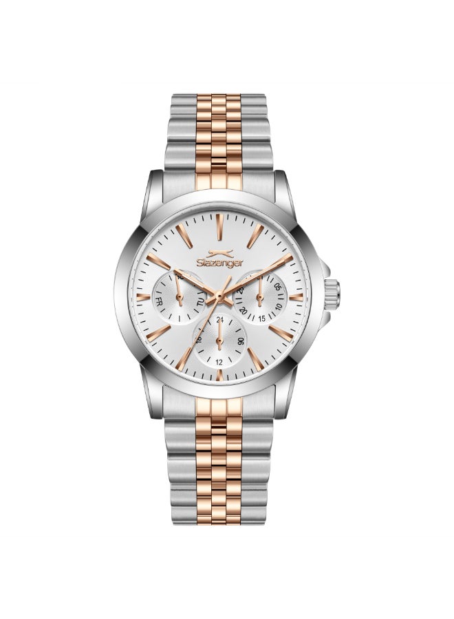 سلازنجر ساعة نسائية معدنية متعددة الوظائف  مم - Image 1