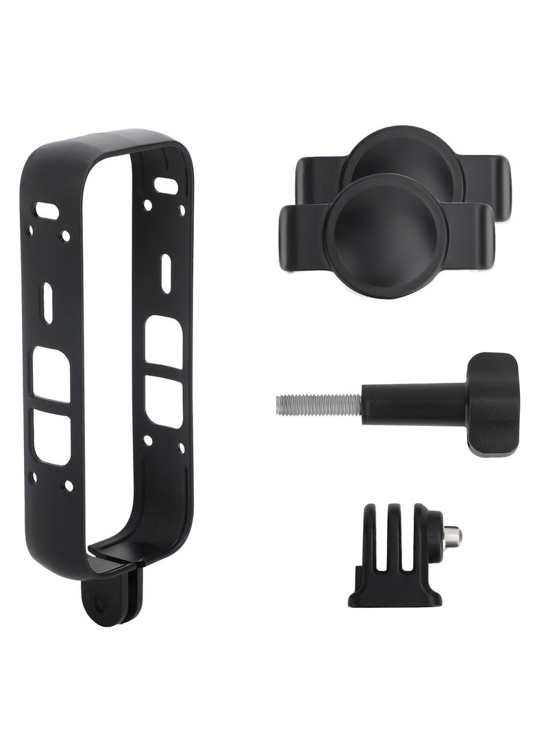 Captaintech Cover for Insta360 X3, Protective Frame Cage Lens Guard Cover, Camera Screen Protector Cover Cap Aluminum Housing Cage Camera Accessories Kit - Image 1