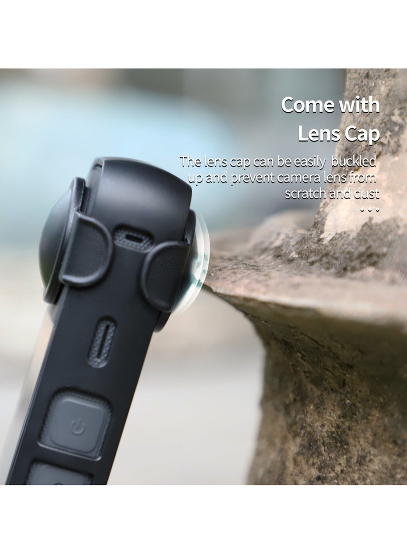 Captaintech Cover for Insta360 X3, Protective Frame Cage Lens Guard Cover, Camera Screen Protector Cover Cap Aluminum Housing Cage Camera Accessories Kit - Image 3