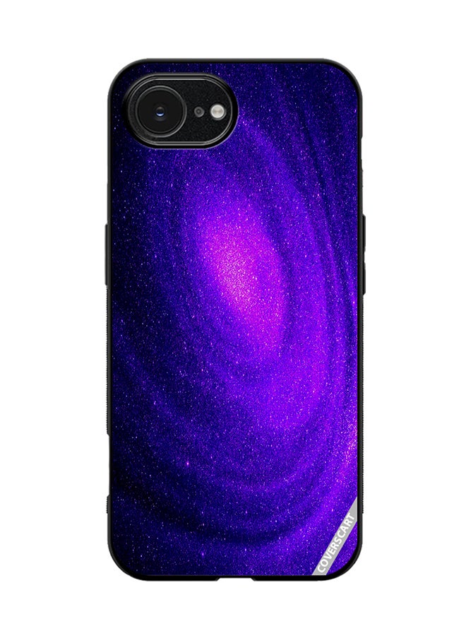 COVERSCART Protective Case Cover For Apple iPhone 16e Purple Delight Design Multicolour