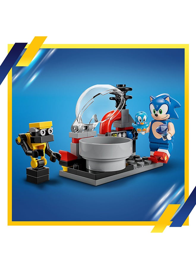 LEGO - Sonic The Hedgehog Sonic Vs. Dr. Eggman’S Death Egg Robot 76993 Building Toy Set For Ages 8+; Includes Sonic’S Speed Sphere And Launcher For Action Fun, Plus 6 Characters For Creative Role Play (615 Pieces) - Image 1